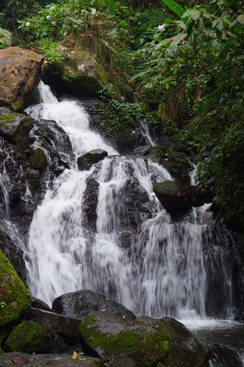 Wisata alam D'Valley Waterfall — air terjun alami Rancabali